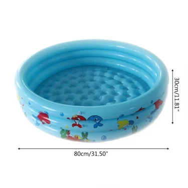 Inflatable Swimming Pool for Infant Baby Child Wash Swimming Pool Kids Shower Tubs Round Safety Swim Pool 6