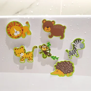 Baby Bath Toy Fun Foam Traffic Animal Cognitive Floating Bathtub Toy Baby Bathroom Toys Games for Babies Boy Gift Water Play Toy 2