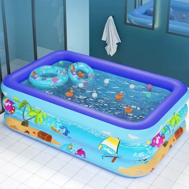 Inflatable Swimming Pool Large Family Pools Adult Children's Swimming Pool for Kids Baby Bathtub Summer Outdoor Water Play Toys 3