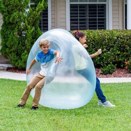 Fun Summer Transparent Inflatable Ball Balloon Kids Children Outdoor Toys Soft Air Water Filled Bubble Ball Party Game Gift