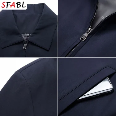 Loose Casual Business Men's Jacket Blazers for Men Formal Social Jacket Solid Color Luxury Office Dress Coat Spring Autumn New 5