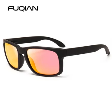 Classic Fashion Square Polarized Sunglasses Men Vintage Plastic Male Sun Glasses Women Stylish Black Outdoor Sports Shades UV400 4