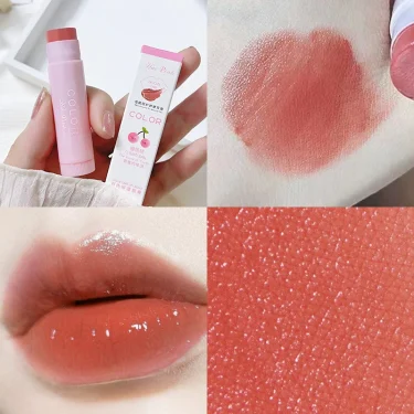 Colored moisturizing lip balm lipstick moisturizing, moisturizing, diluting lip lines, anti-drying lip balm 3