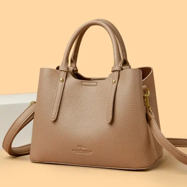 Fashion Handbags for Women Classic Leather Hand Bags Luxury Shoulder Bags Designer Large Tote Ladies Crossbody Bag Female Sac 5