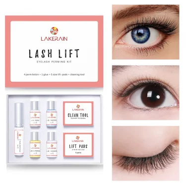New Lash Lift Kit Long Lasting Eyelash Lifting Perming Lotion Fixation Glue Curly Lasher Beauty Salon Home Use Pro Kit 2