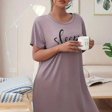Plus Size Summer Women's Dresses Ice Silk Women's Nightgowns Shopping Dating Dresses Dresses For Women With Large Busts 5
