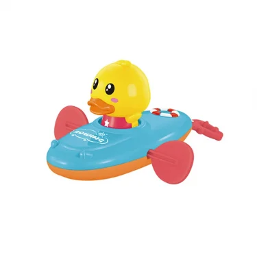 1 Pc Baby Bath Toys Little Yellow Duck Kayak Toy Swimming Pool Bathroom Toy Игрушки Для Детей Іграшки Для Вани Patito De Hule 6