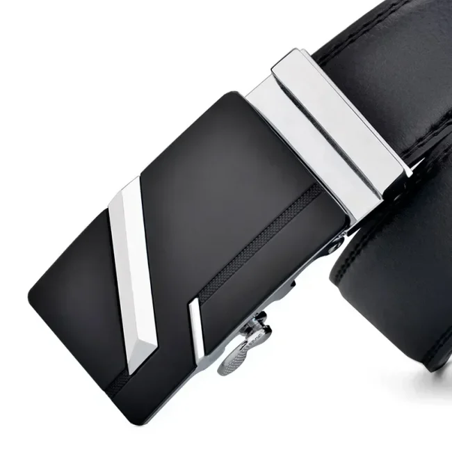 LONG Plus Large Size 130 140 150 160 170 cm Belt Men High Quality PU Leather Belt for Men Strap Metal Automatic Buckle 5