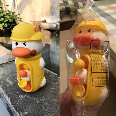 New Cute Duck/Elephant Baby Shower Bath Toys Children Water Play Spinner with Suction Cup Waterwheel Games for Kid Bathroom 6