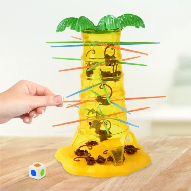 Mini Funny Monkey Climbing Tree Games Toy Kid Flipping Monkey Board Parent Child Interactive Party Desktop Strategy Game Toys 6