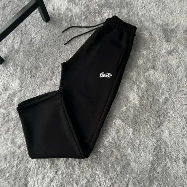 Retro fashion loose straight leg casual pants American trend Harajuku street wear men pants high-waisted casual sports pants 4