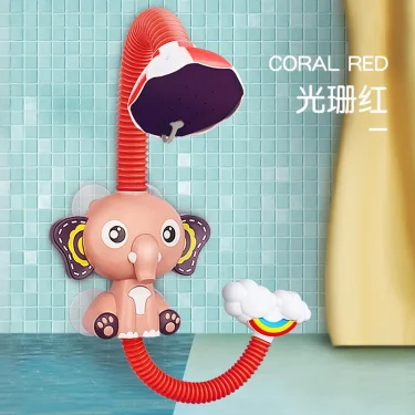 New Bath Toys Baby Water Game Elephant Model Faucet Shower Electric Water Spray Toy Swimming Bathroom Baby Toys For Kids Gifts 5
