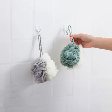 Soft Shower Mesh Foaming Sponge Body Scrub Exfoliating Back Brush Skin Cleaner Bath Bubble Ball Skin Care Bathing Accessories 4