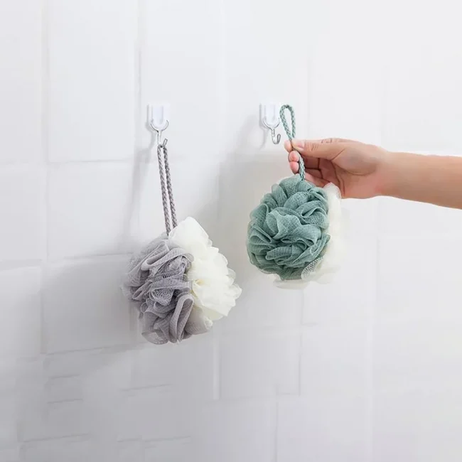 Soft Shower Mesh Foaming Sponge Body Scrub Exfoliating Back Brush Skin Cleaner Bath Bubble Ball Skin Care Bathing Accessories 4