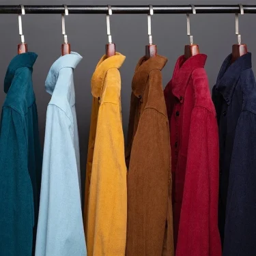 Plus Size S~6XL Corduroy Shirt Men Casual Long Sleeve Regular Fit Business Dress Shirts For Male Soft Leisur Comfortable Pocket 2