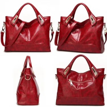 Zency Soft Artificial Leather Handbag Luxury Elegant Design Women's Messenger Bags Large Capacity Shoulder Crossbody Bag 5