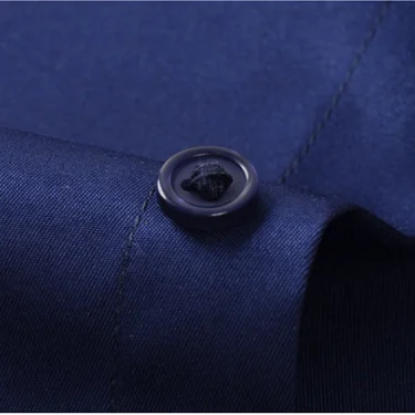 Micro Elastic Work Casual Shirt Men Long Sleeve Slim Fit White Black Soft Cozy Pure Color Male Social Formal Shirt 4