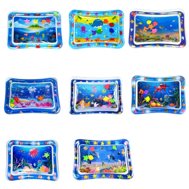 Infinno Inflatable Tummy Time Mat Premium Baby Water Play Mat for Infants and Toddlers Baby Toys 3