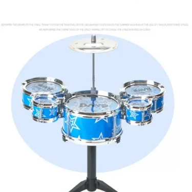 Drum sets for children beginners children's toys dynamic jazz drums for western percussion instrument 6