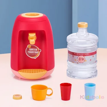 Montessori method educational water dispenser Mini drinking fountain for children Simulation device kitchen toy For Kids 6