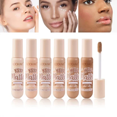 Liquid Concealer Stick Foundation Cream 6 Color Moisturizing Full Coverage Acne Dark Circle Natural Matte Concealer Cream Makeup 2