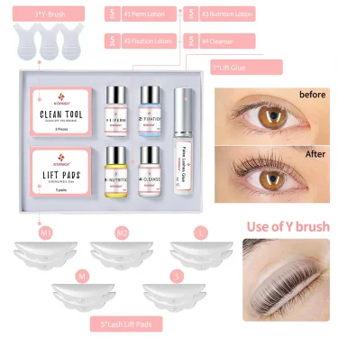 Dropshipping ICONSIGN Lash Lift Kit Lifiting Eyelash Eyelash Enhancer Eyelash Lifting Kit Lash Perm Eye Makeup Can Do Your Logo 4