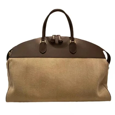 Designer Fashion leather Handbag Shoulder Strap Crossbody Handbag Large Capacity Canvas Women's Simple Tote Bag 4
