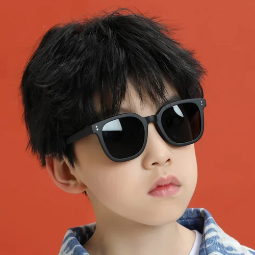 Children's Small Frame Square Sunglasses Girl Brand Designer Fashion Sun Glasses Boys Outdoor Shading Eyewear UV400 Gafas De Sol 1