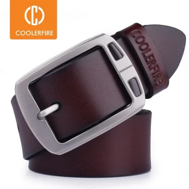 Cowhide genuine leather belts for men cowboy Luxury strap brand male vintage fancy jeans designer belt men high quality 1