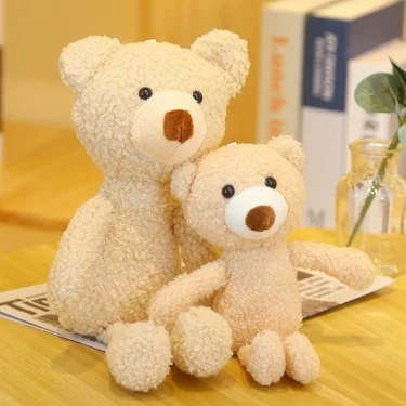 Cute Stuffed Animal Small Bunny Bear Plush Fashion Backpack Decorations Kids Gift Handbag Charm Neonatal Photography Accessories 2