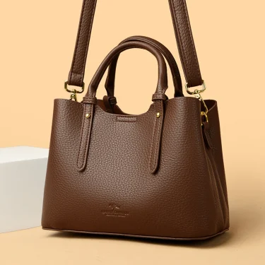 Fashion Handbags for Women Classic Leather Hand Bags Luxury Shoulder Bags Designer Large Tote Ladies Crossbody Bag Female Sac 4