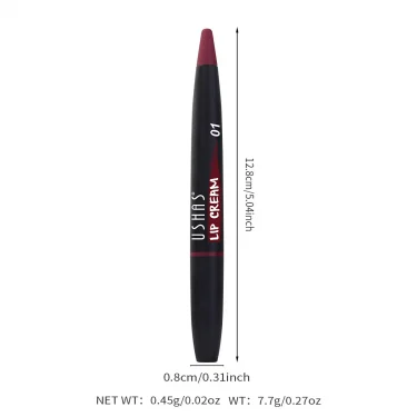 Waterproof Matte Lipliner Pencil Nude Purple Lipstick Pen Matte Velvet Lip Liner Pen Contour Make Up Sexy Lasting Lips Cosmetics 6