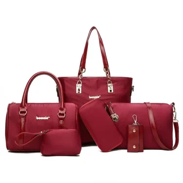 6 Sets Fashion Women Bag Oxford New Ladies Handbags Large Capacity Tote Bags Small Shoulder Bag for Women 3