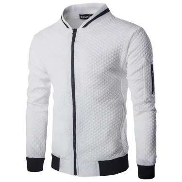 Men's Sweatshirts with Zipper Pockets Thin Solid Color Half Tracksuit Casual Outdoor Hooded Tracksuit Long Sleeves Jacket Coats 3