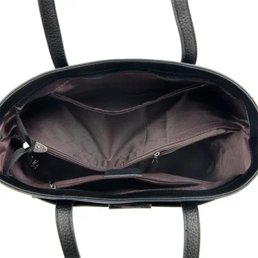 Genuine Brand Soft Leather Hand Bags Big Handbags Women Shoulder Bags for Laptop Luxury Designer Tote Shopping Top Handle Bag 6