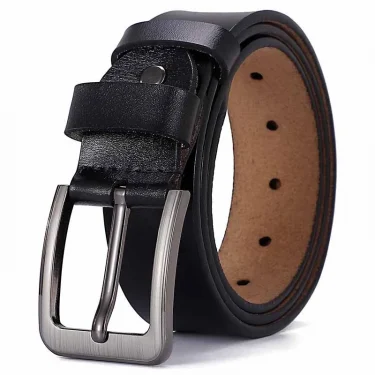 Plus Size 105 110 120 130 140 150 160 170cm Belt for Men Women Genuine leather Alloy Metal Pin Buckle Waist Betls Straps 2023 3