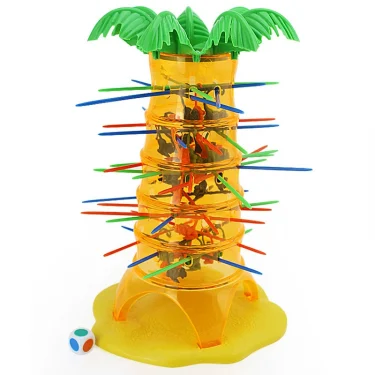 Mini Funny Monkey Climbing Tree Games Toy Kid Flipping Monkey Board Parent Child Interactive Party Desktop Strategy Game Toys 2