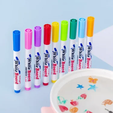 Water Floating Pen Magical Ink Pens With Spoon Floating Color Water Painting Floating Chalk Art Graffiti Drawing Set For Kids 6