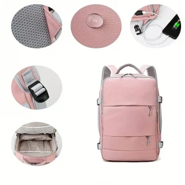 Backpack Large Capacity Journey Multifunction Travel Backpack With Shoe Storage Multilayer Luggage Bag 4