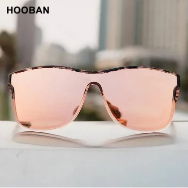 New Square Polarized Sunglasses Men Women Fashion Square Male Sun Glasses Stylish One-piece Lens Driving Vacation Shades UV400 2