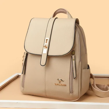Winter New Women Leather Backpacks Fashion Shoulder Bags Female Backpack Ladies Travel Backpack School Bags For Girls Sac 5