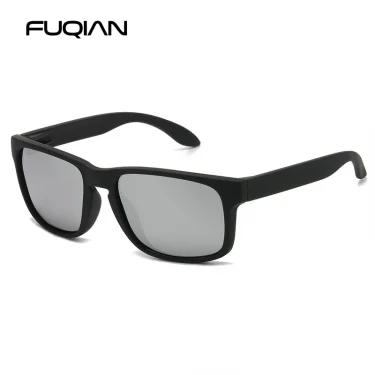 Classic Fashion Square Polarized Sunglasses Men Vintage Plastic Male Sun Glasses Women Stylish Black Outdoor Sports Shades UV400 2
