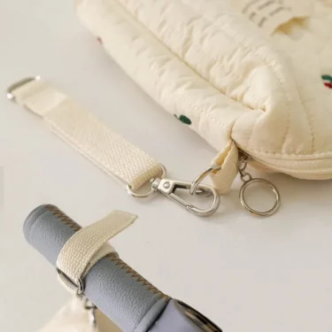 New Mommy Bag Cute Print Embroidery Mommy Bag Zipper Newborn Baby Diaper Bag Nappy Pouch Travel Stroller Storage Bags 5
