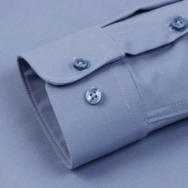 High Quality Modal Men's Shirt Long Sleeve Elasticity Seamless Soft Classic Luxury Shirt Social Formal Dress Shirts Men Clothing 5