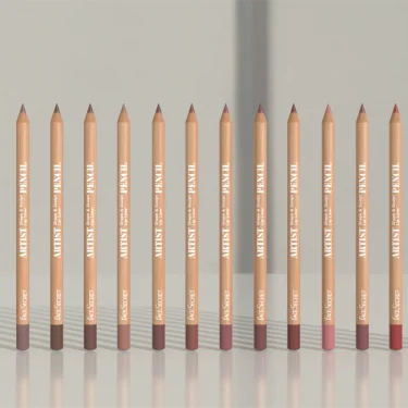 Face Secret Artist Shape Sculpt Lip Liner Pencil Set, Weightless Precise Liner with Super Soft Blendable Texture Matte Soft 5