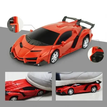 2 in 1 Electric RC Car Transformation Robots Children Boys Toys Outdoor Remote Control Sports Deformation Car Robots Model Toy 5