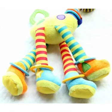 Giraffe Plush Toys Photography Accessories Teether Toys Car Bells Bed Bells Multifunctional Early Learning Giraffe Toys 5