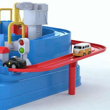 Racing Rail Car Model Educational Toys Children Track Adventure Game Brain Mechanical Interactive Train Animals Space Rocket Toy 6