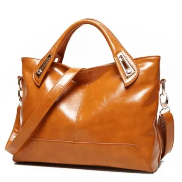 Zency Soft Artificial Leather Handbag Luxury Elegant Design Women's Messenger Bags Large Capacity Shoulder Crossbody Bag 1