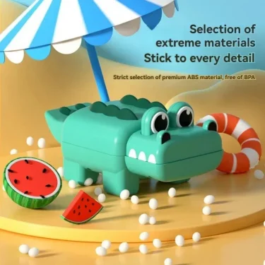 Children's bath toys: Clockwork crocodile swimming frog swimming in water 5